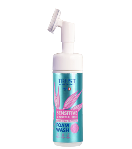 فوم شستشوی صورت تراست مناسب پوست حساس و نرمال
