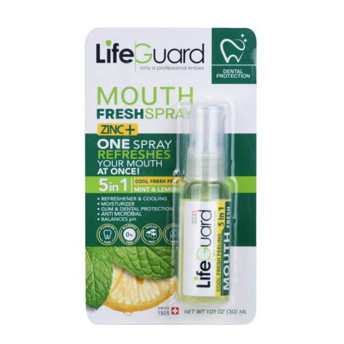 خوشبوکننده دهان با طعم نعناع و لیمو لایف گارد